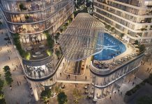 כמו בחו"ל! מגדל הפאר המתנשא לגובה 55 קומות שהחל להיבנות ברמת גן: בריכת שחייה פרטית חצי אולימפית בקומה הרביעית